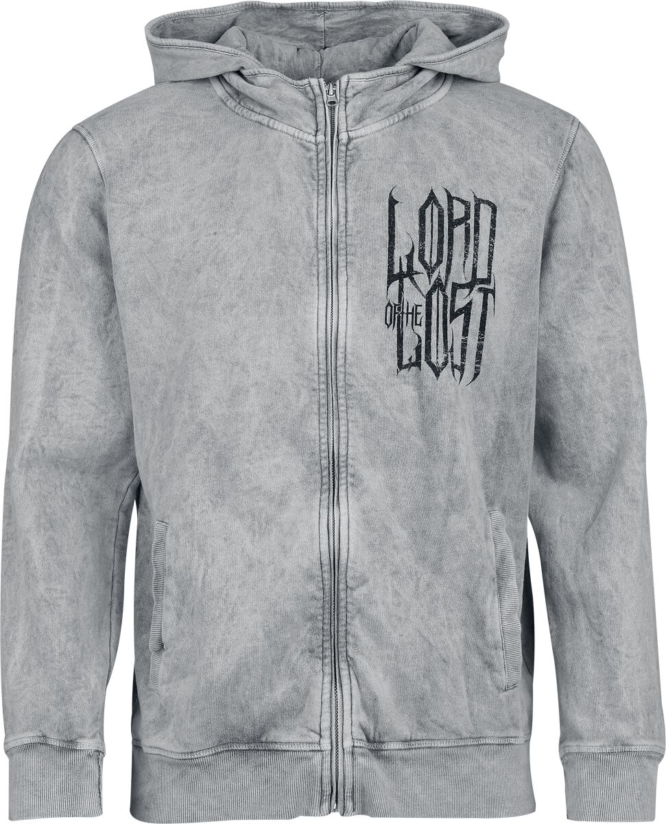 Lord Of The Lost Heptagram Hoodie Jacket light grey - Image 2