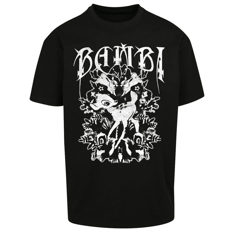 Bambi Rorschach Oversized T-shirt black - Image 2