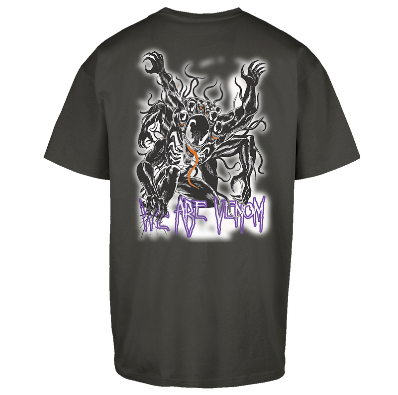 Venom (Marvel) We are Venom - Heads Oversized T-shirt black - Image 3