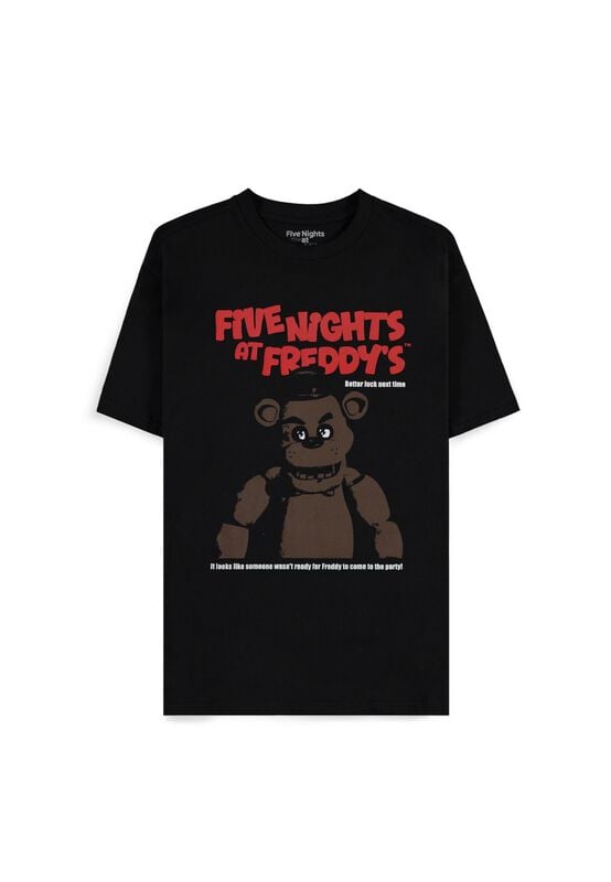 Five Nights At Freddy's Better luck next time T-Shirt black - Image 2