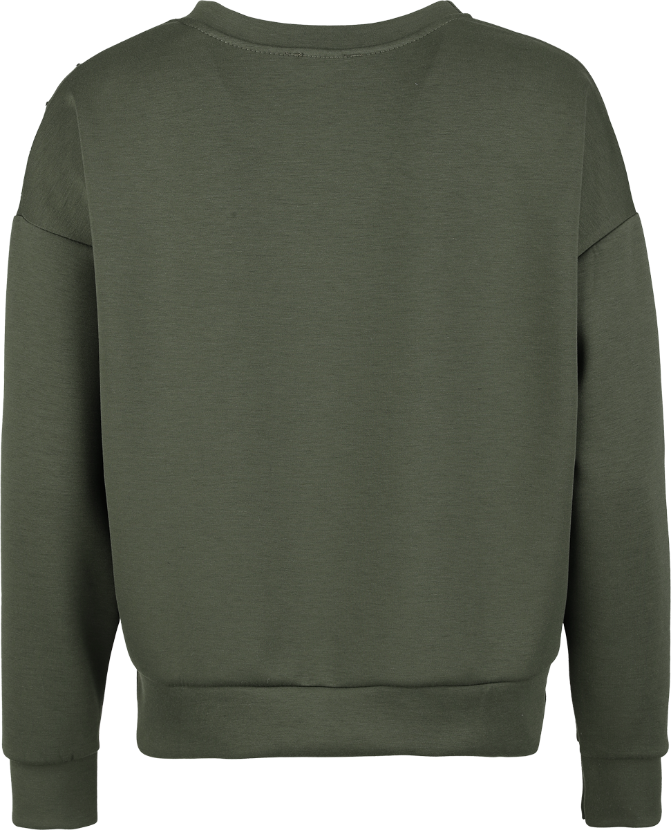 RED by EMP Basic Long-sleeved Top Long-sleeve Shirt khaki - Image 3