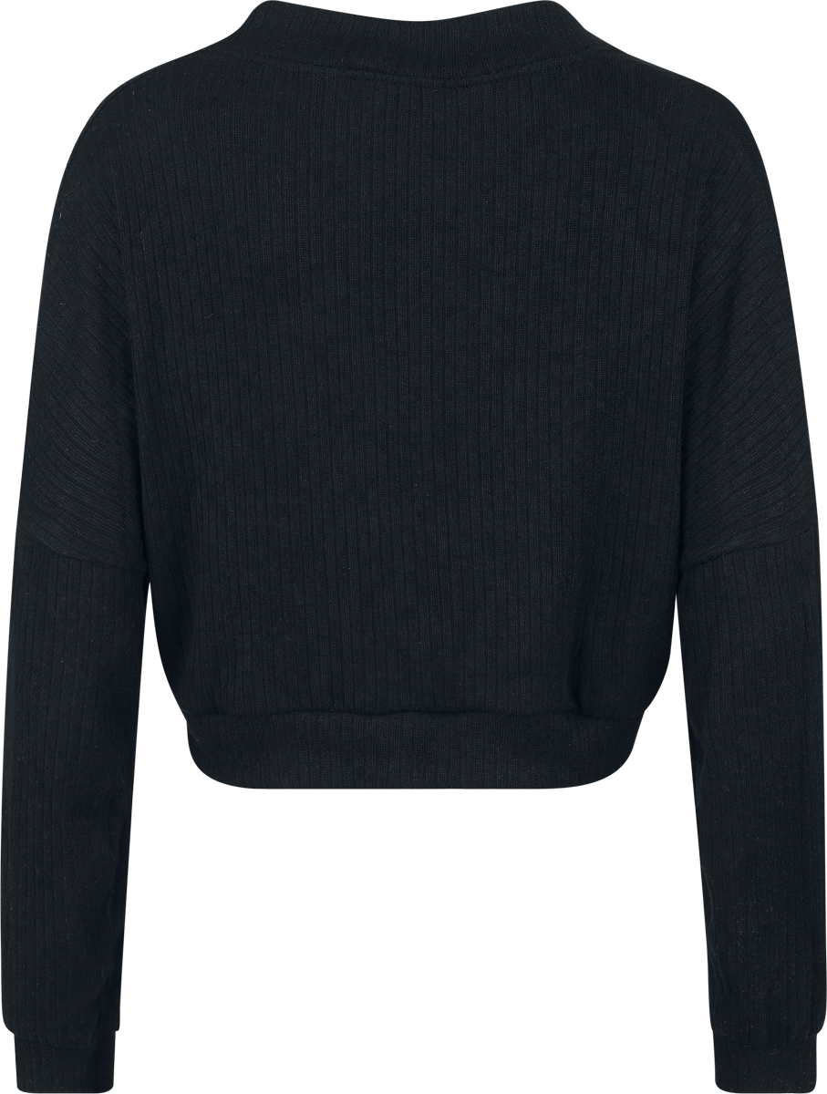 RED by EMP Basic Jacket Cardigan black - Image 3