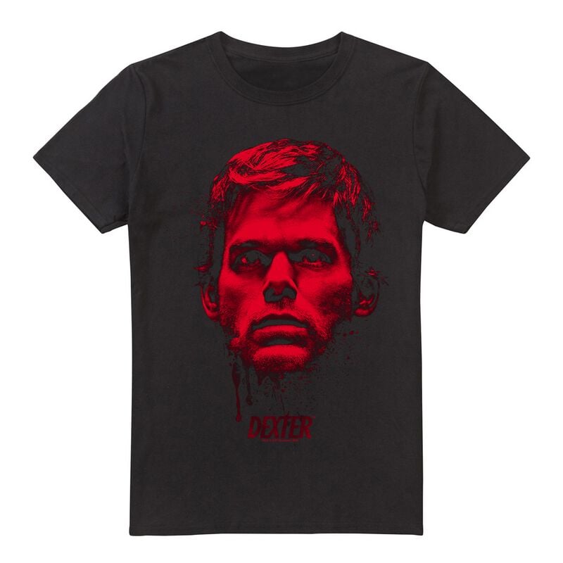 Dexter Bloody Face T-Shirt black - Image 2