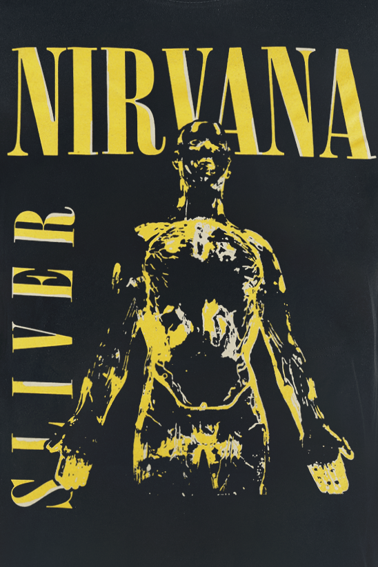 Nirvana Sliver T-Shirt black - Image 3