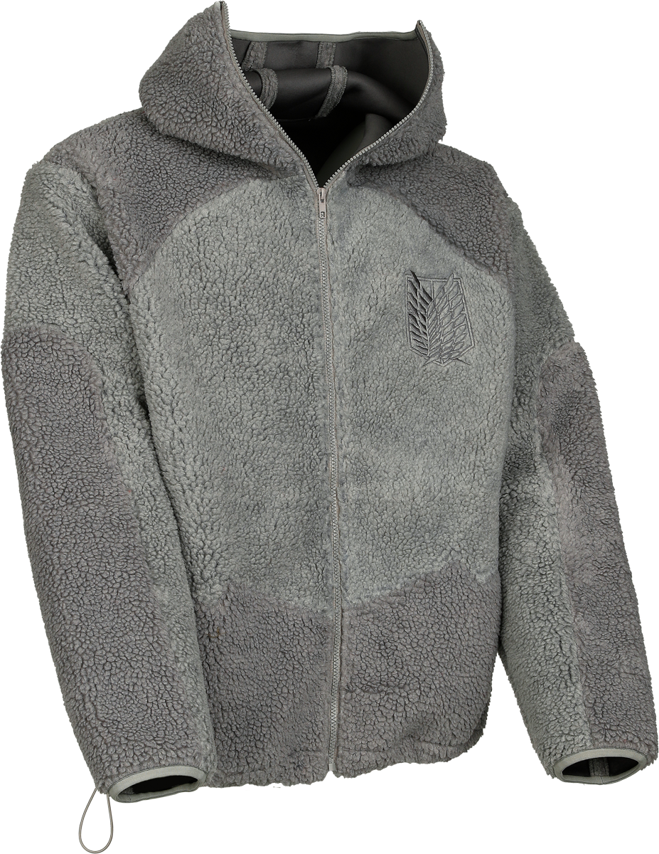 Attack On Titan Colossal Titan Mid-Season Jackets grey - Image 3