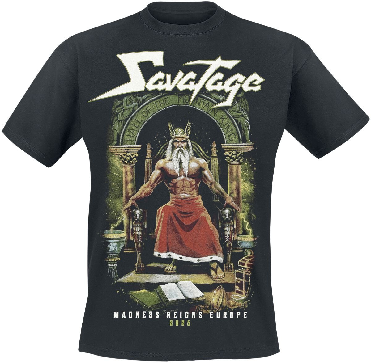 Savatage Hotmilk - Tour 2025 T-Shirt black - Image 2