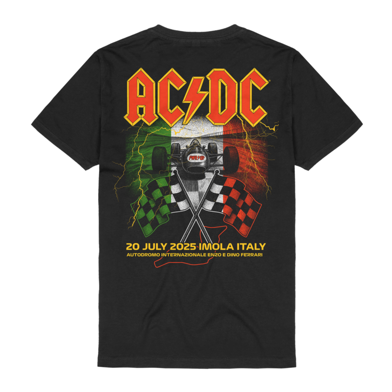 AC/DC Imola T-Shirt black - Image 3