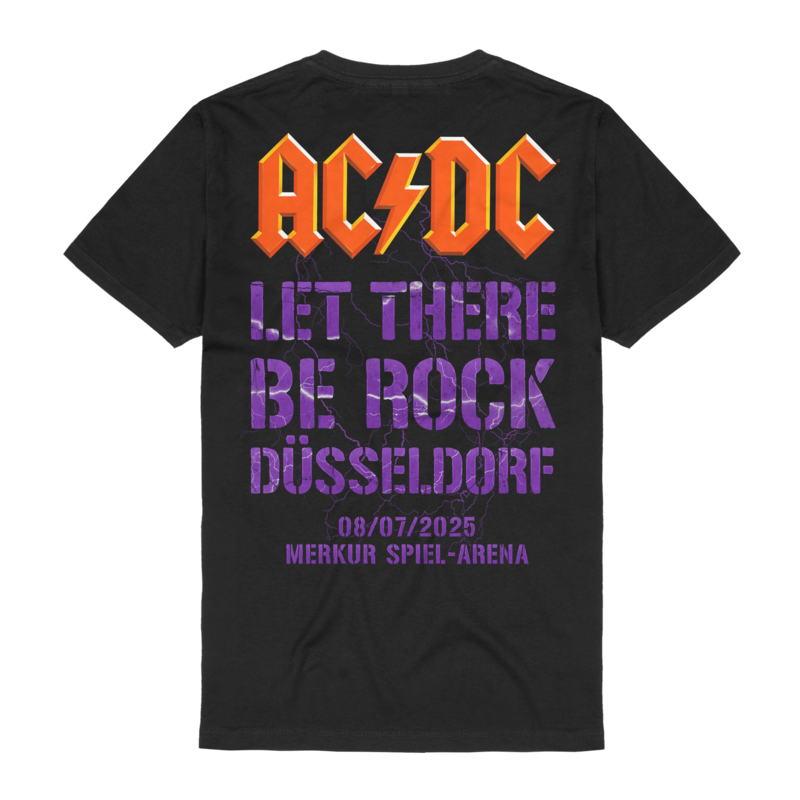 AC/DC Duesseldorf T-Shirt black - Image 3