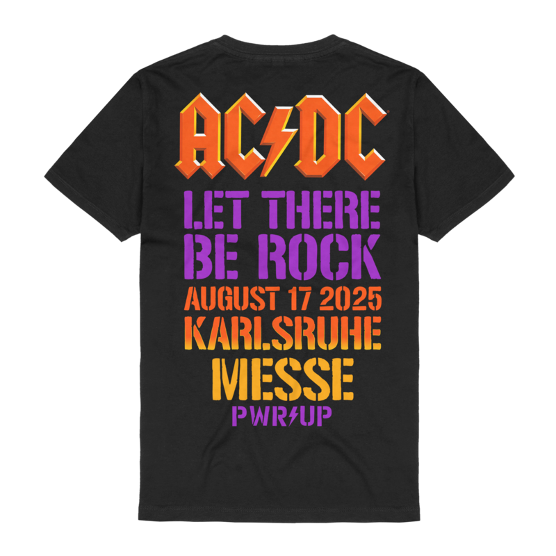 AC/DC Karlsruhe T-Shirt black - Image 3