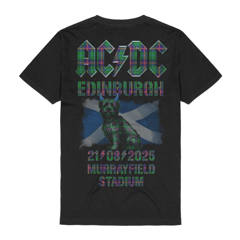 AC/DC Edinburgh T-Shirt black - Image 3