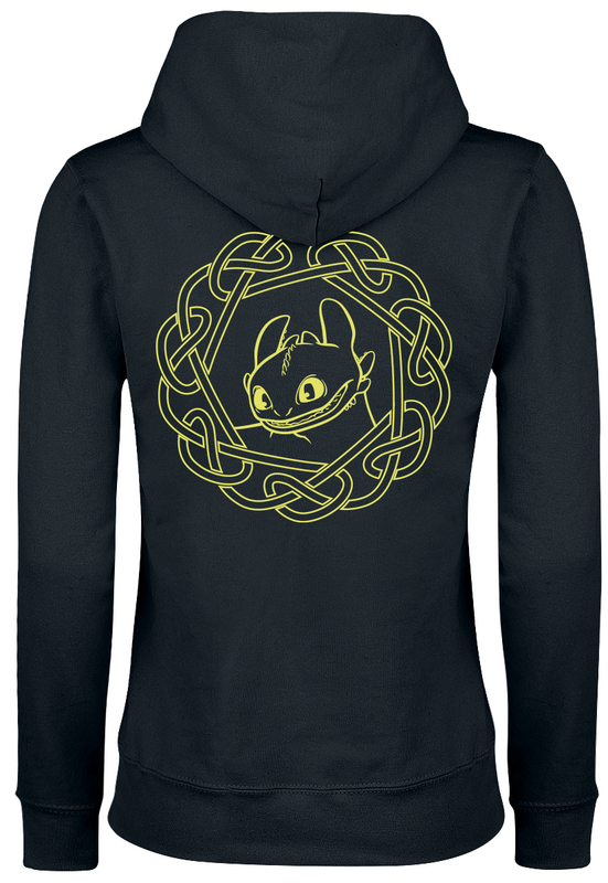 How to Train Your Dragon Dragon - Toothless Hoodie black - Image 3