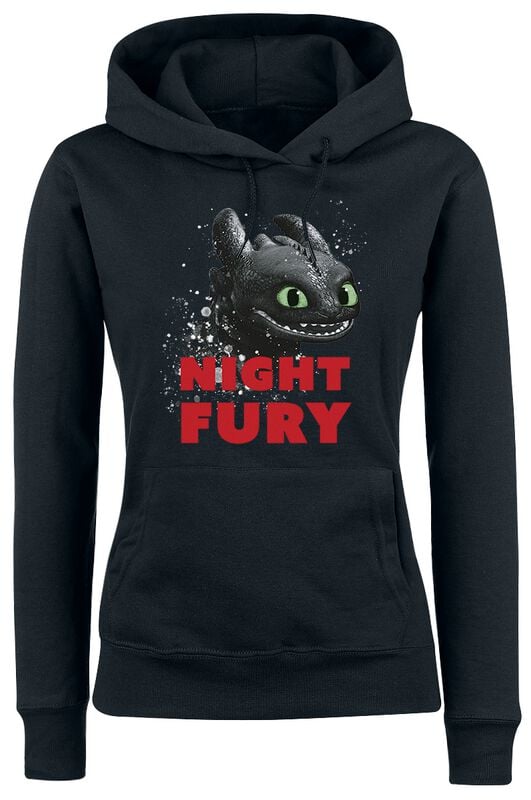 How to Train Your Dragon Dragon - Night Fury Hoodie black - Image 2