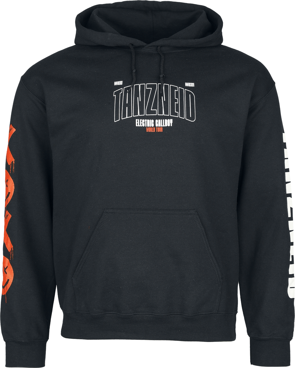 Electric Callboy Tanzneid Tour Circle Hoodie black - Image 3