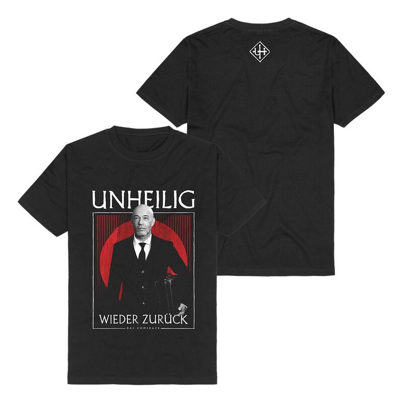 Unheilig Wieder zurück T-Shirt black - Image 2
