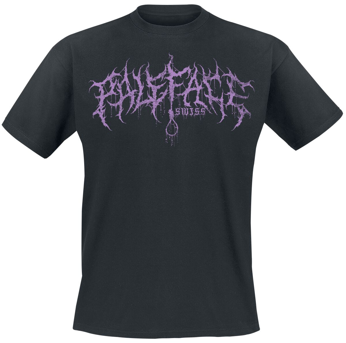 Paleface Swiss Violet T-Shirt black - Image 2