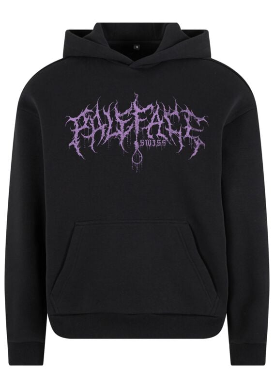 Paleface Swiss Violet Hoodie black - Image 2