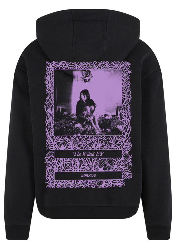 Paleface Swiss Violet Hoodie black - Image 3