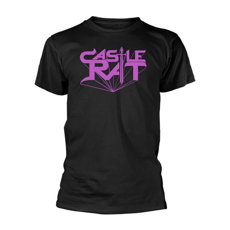 Castle Rat Logo T-Shirt black - Image 2