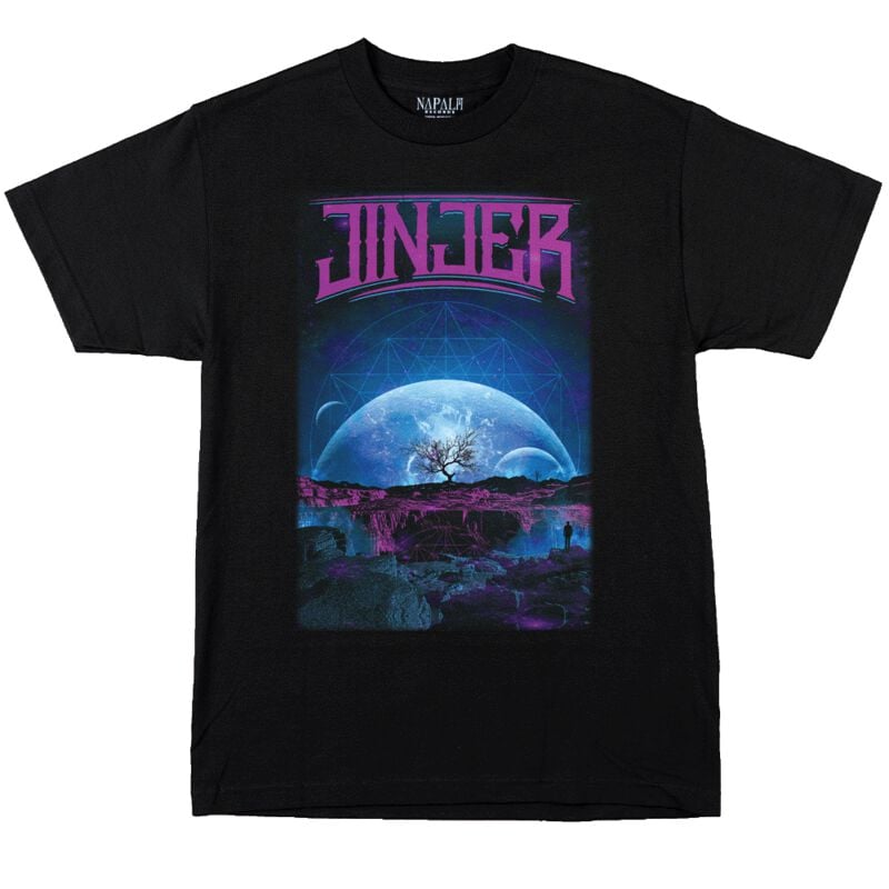 Jinjer Purple Haze T-Shirt black - Image 2