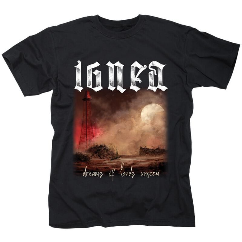 Ignea Dreams of lands unseen T-Shirt black - Image 2