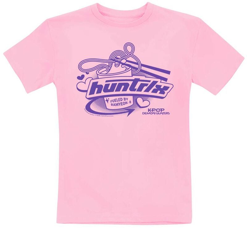 KPop Demon Hunters Huntrix - Fueled by Ramyeon T-Shirt dusky pink - Image 2