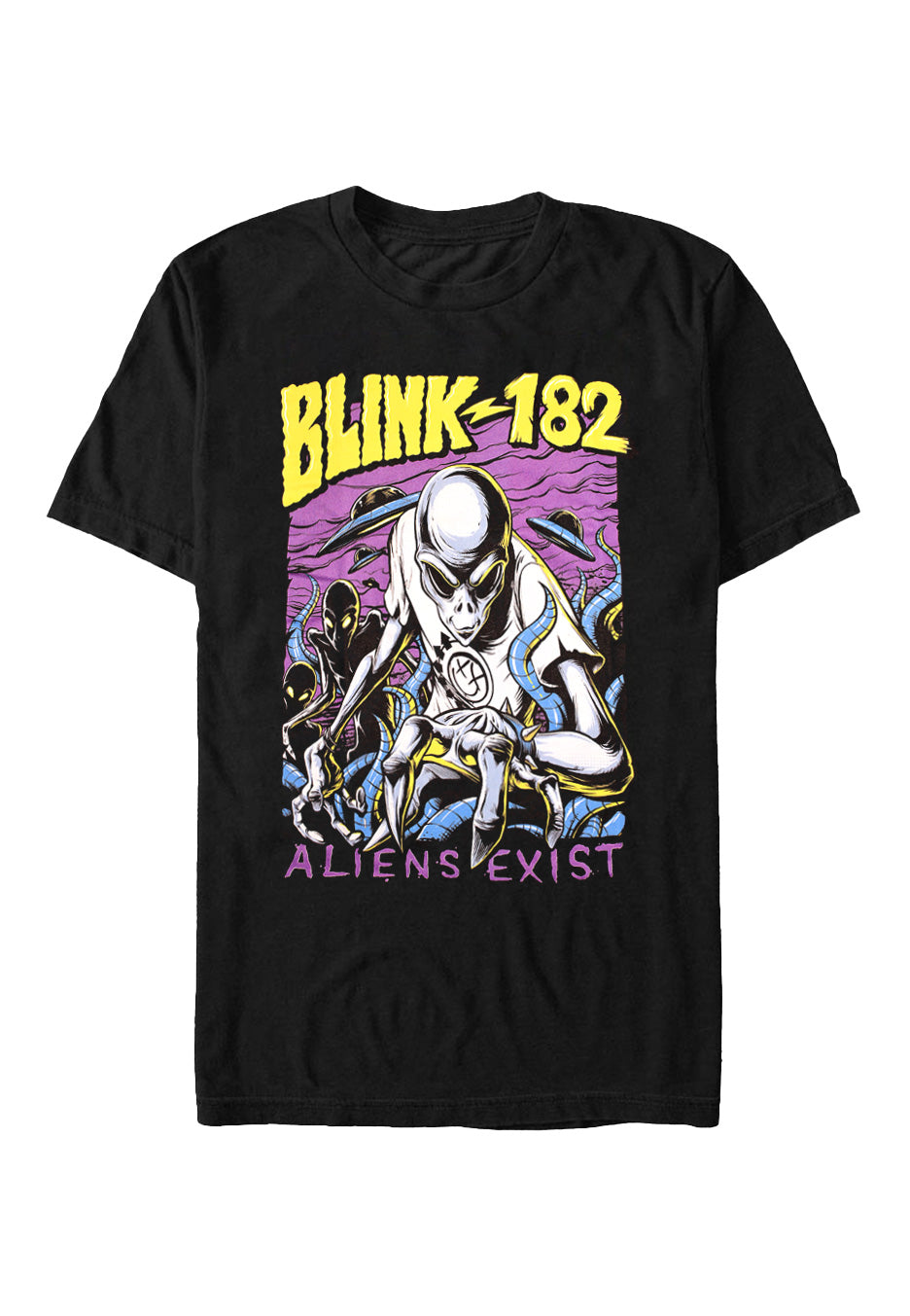Blink 182 - Aliens Exist - T-Shirt - black - XXL - 100% Cotton