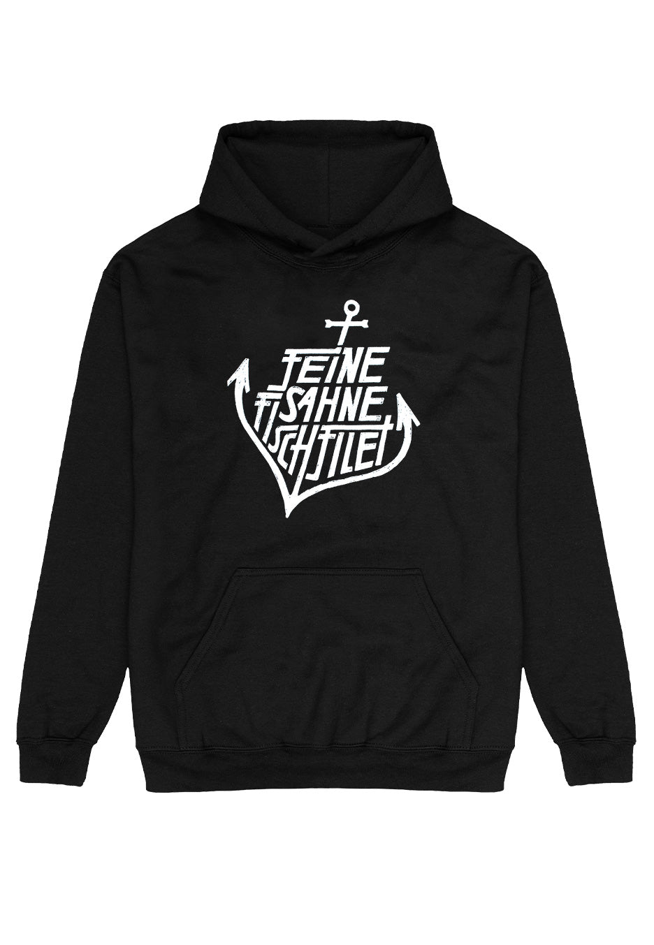 Feine Sahne Fischfilet - Anker - Hoodie - black - XS - 80% Cotton, 20% Polyester,Sweat