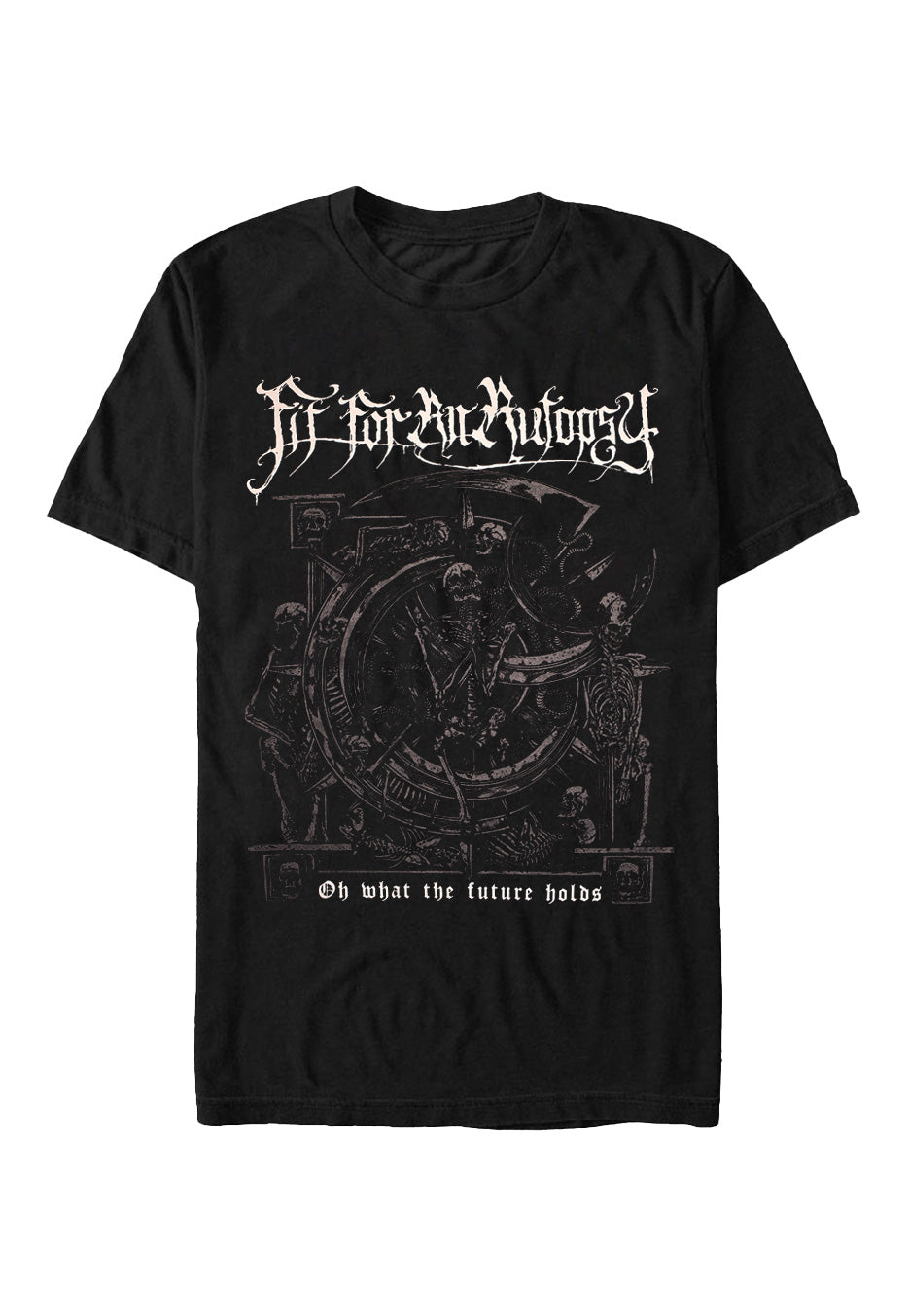 Fit For An Autopsy - WTFH - T-Shirt - black - S - 100% Cotton
