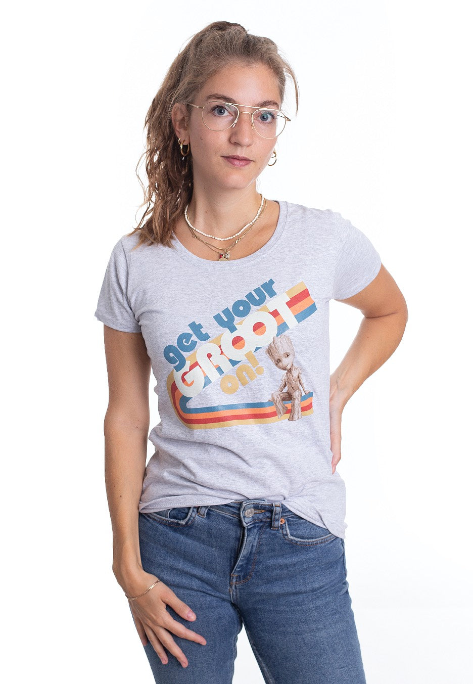 Guardians Of The Galaxy - Get Your Groot Grey - Girly - grey - XXL - 100% Cotton,Jersey