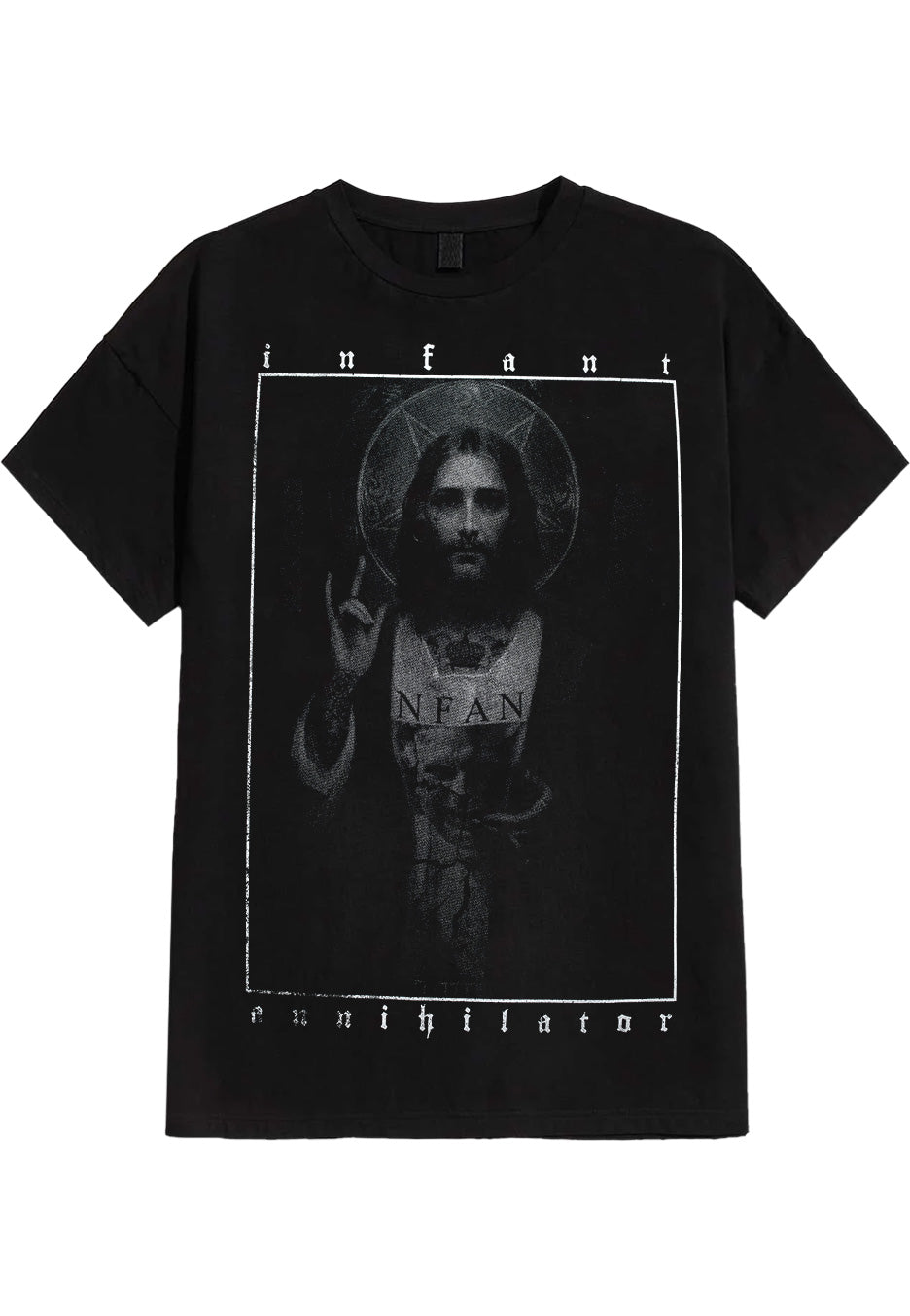 Infant Annihilator - Jesus - T-Shirt - black - 3XL - 100% Cotton