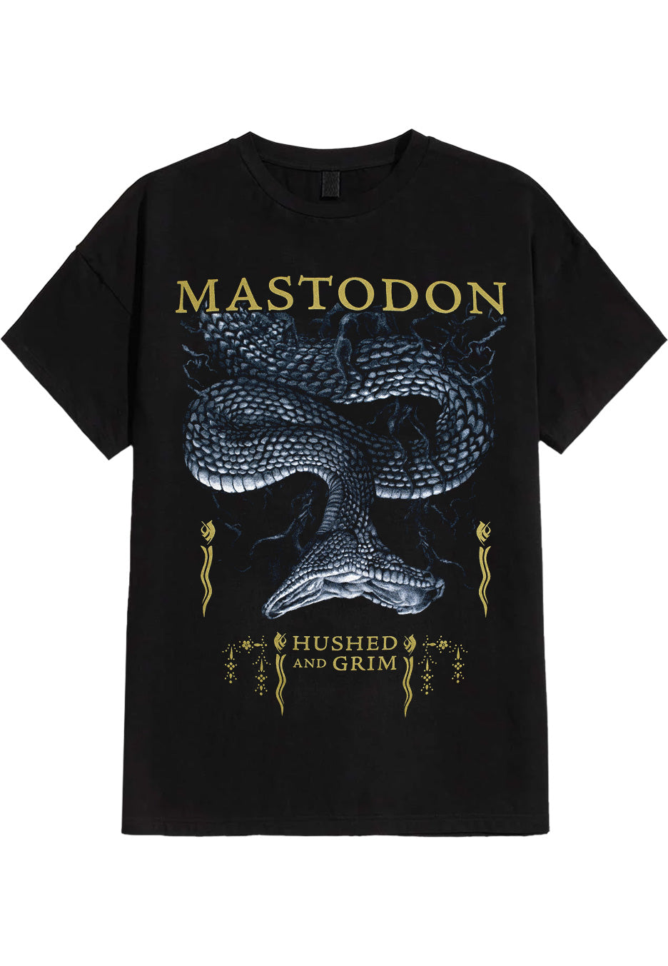 Mastodon - Hushed Snake - T-Shirt - black - XL - 100% Cotton