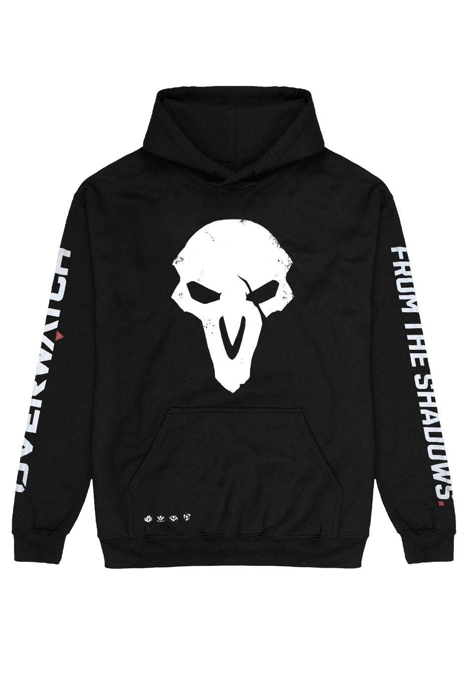 Overwatch - Reaper Icon - Hoodie - black - S - 80% Cotton, 20% Polyester,Sweat