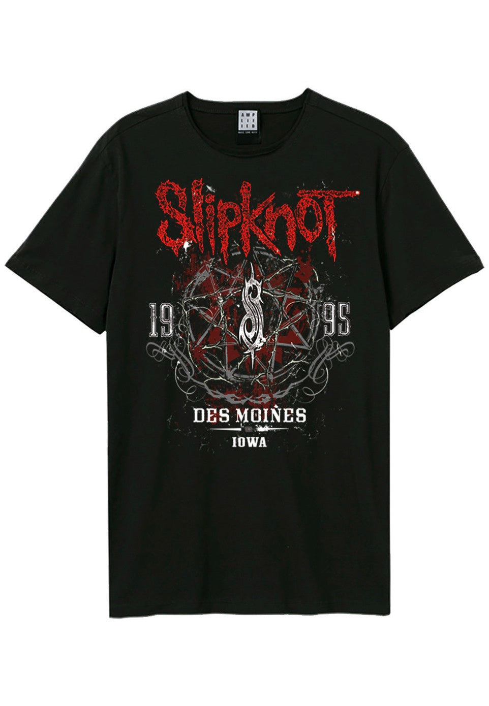 Slipknot - Des Moines Charcoal - T-Shirt - grey - XXL - 100% Cotton