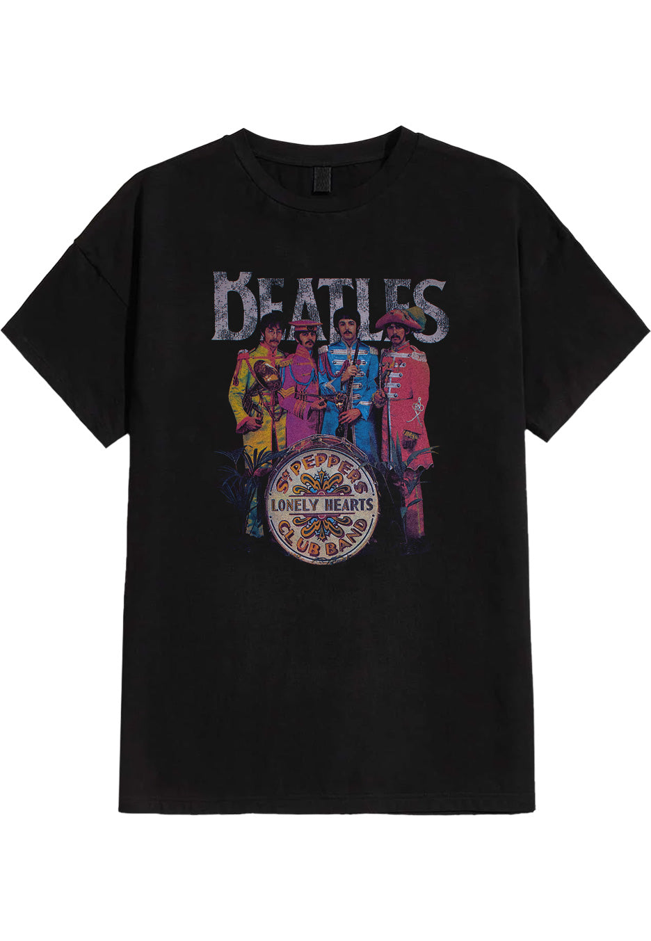 The Beatles - Sgt Pepper - T-Shirt - black - M - 100% Cotton,Jersey