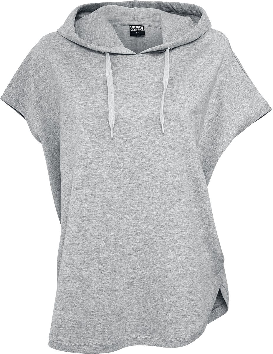 Urban Classics Ladies Sleeveless Terry Hoody T-Shirt grey - Image 2