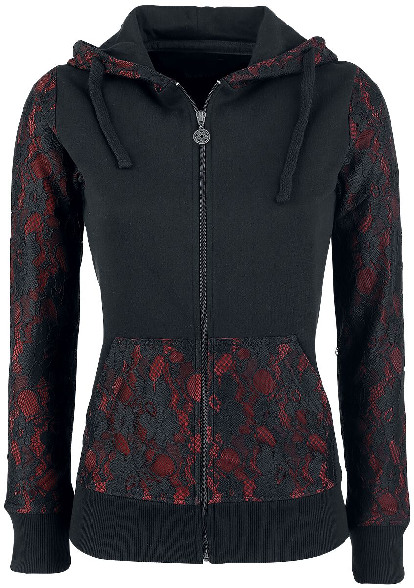 Gothicana by EMP Freaking Out Loud Hoodie Jacket black - Image 2