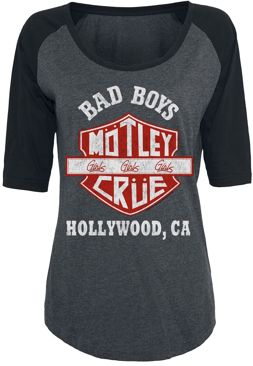 Mötley Crüe Bad Boys T-Shirt grey black - Image 2
