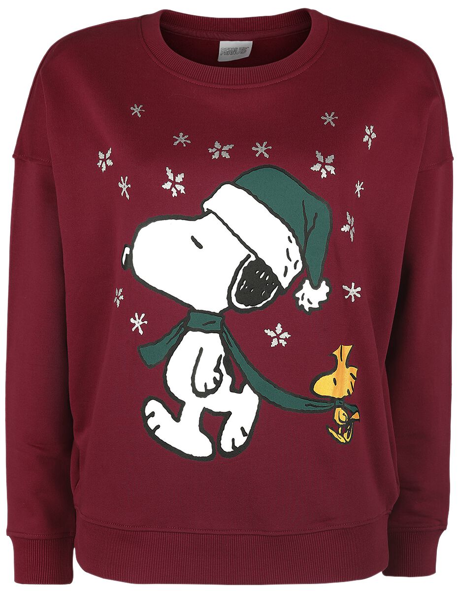 Peanuts Snoopy - Oversized Christmas Jumper red - Image 2