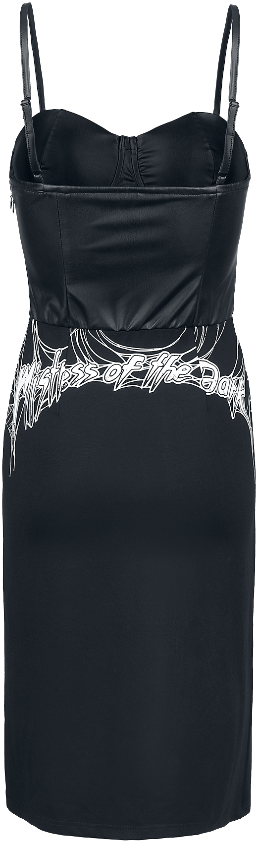 Gothicana by EMP Gothicana Spider Dress Midi Dress black - Image 3
