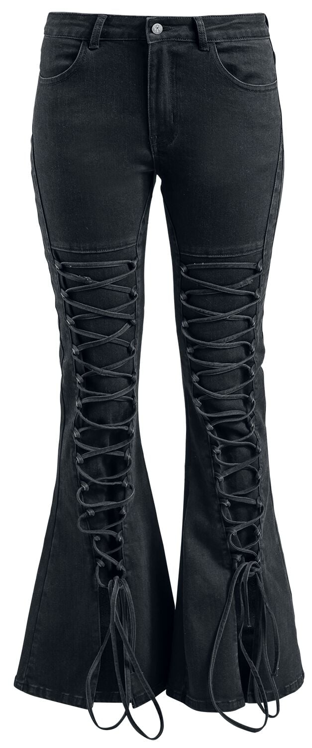 Gothicana by EMP Nicki Jeans black - Image 2