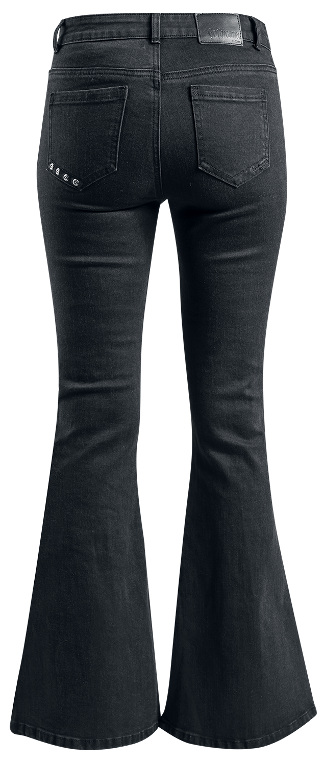 Gothicana by EMP Nicki Jeans black - Image 3