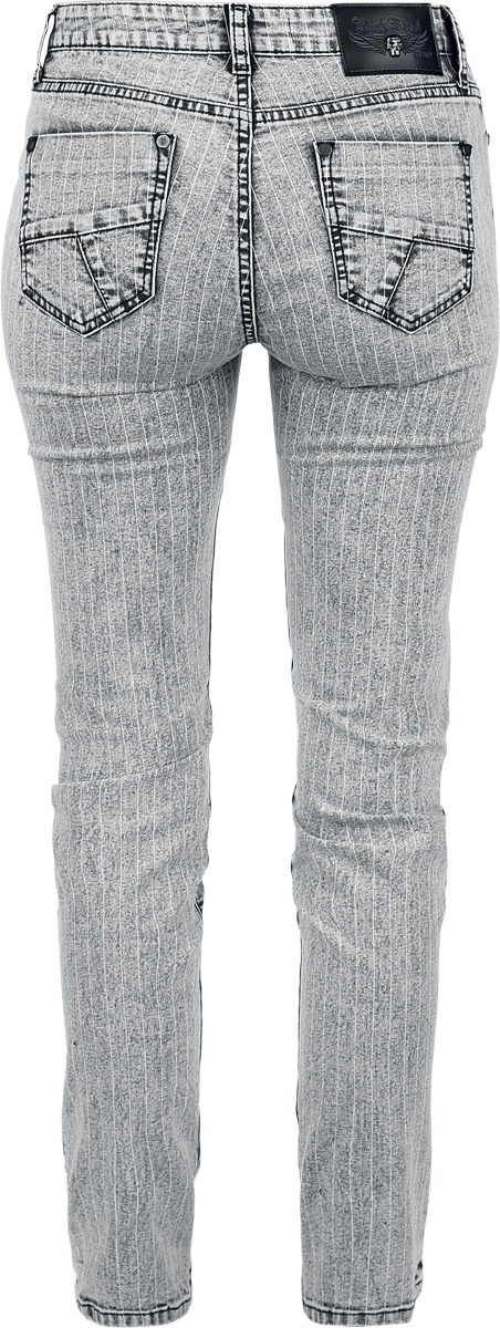 Rock Rebel by EMP Skulls & Details Jeans black - Image 3