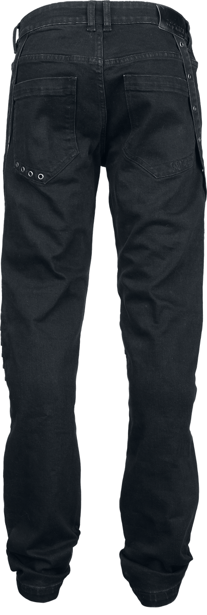 Gothicana by EMP Bound to Darkness Jeans black - Image 3