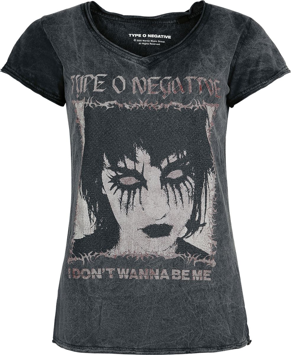 Type O Negative I Don't Wanna T-Shirt anthracite - Image 2