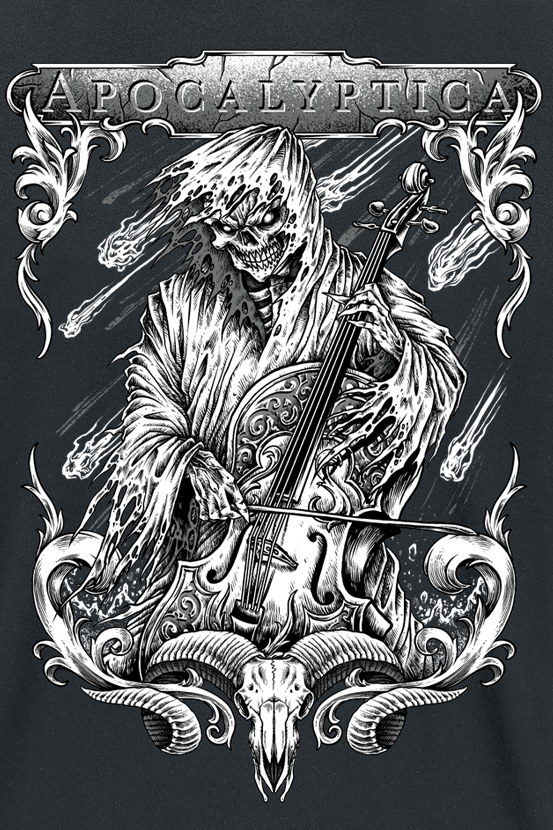 Apocalyptica String Reaper T-Shirt black - Image 3