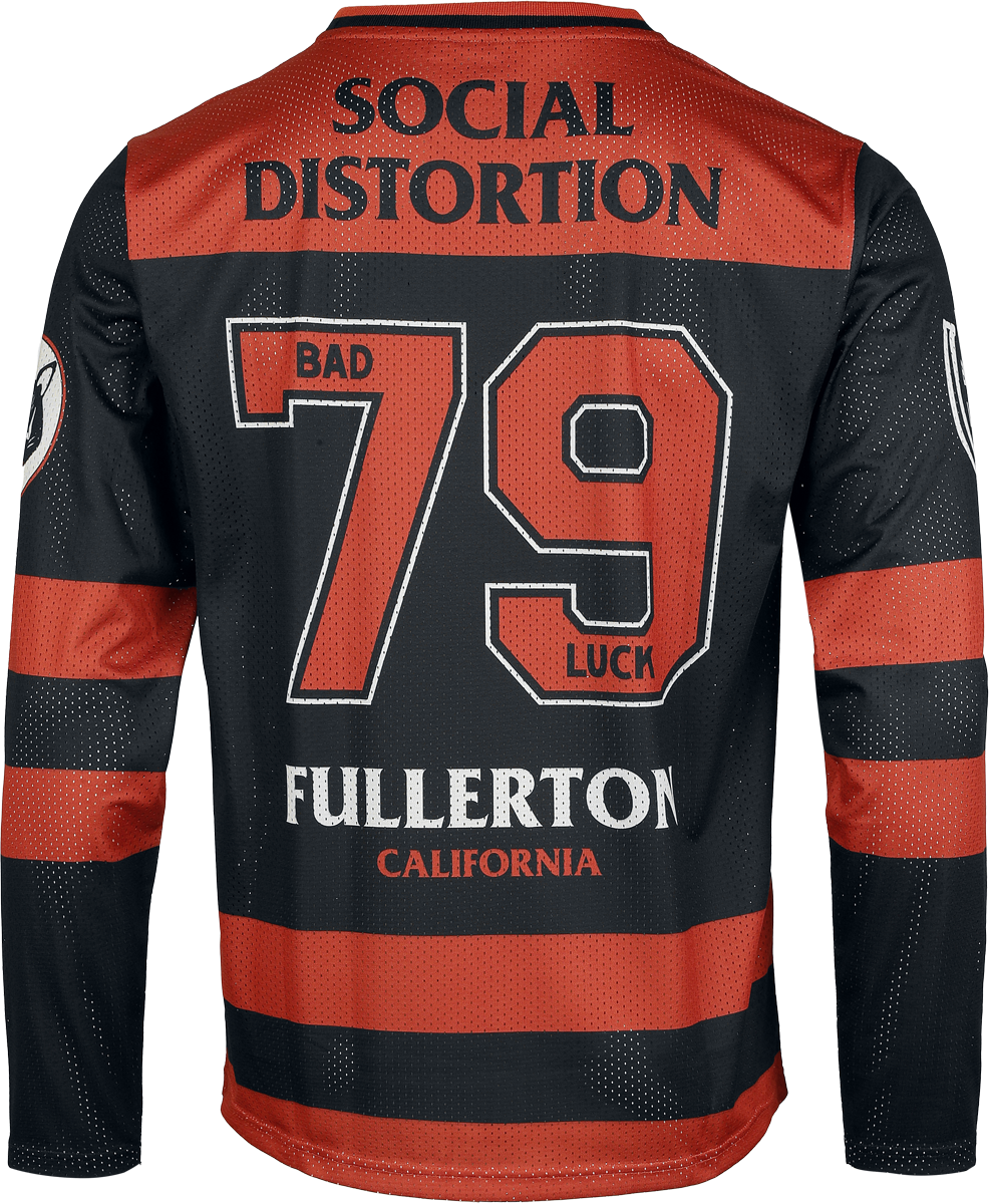Social Distortion Hockey Jersey Jersey multicolour - Image 3