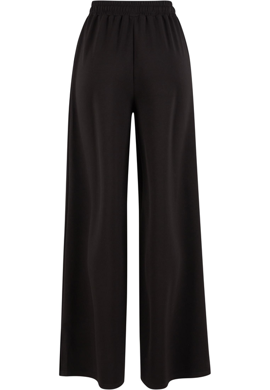 Urban Classics Ladies' Soft Touch Palazzo Trousers Cloth Trousers black - Image 3