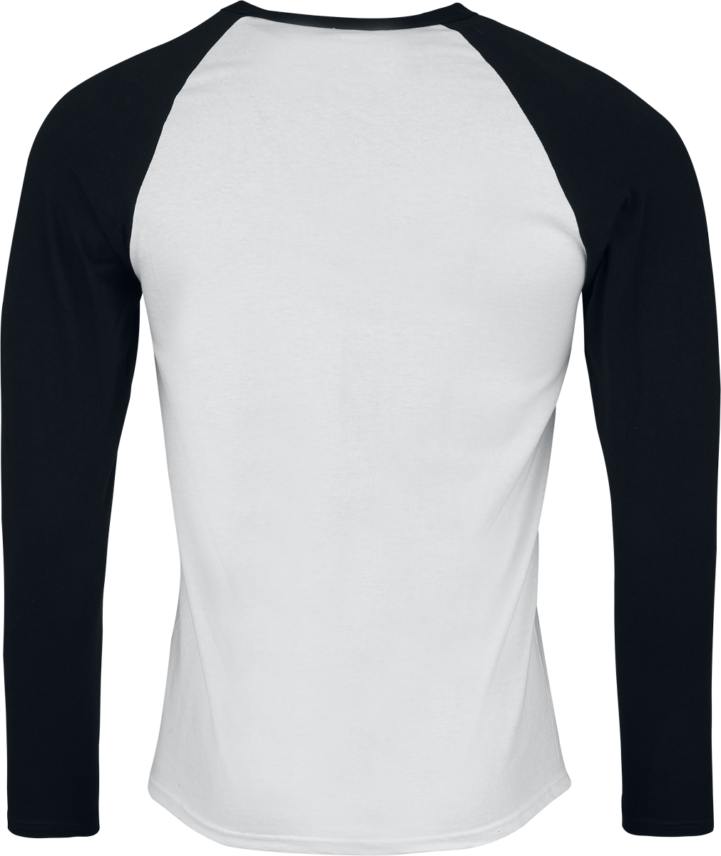 Stranger Things Checkered Circle Long-sleeve Shirt white black - Image 3