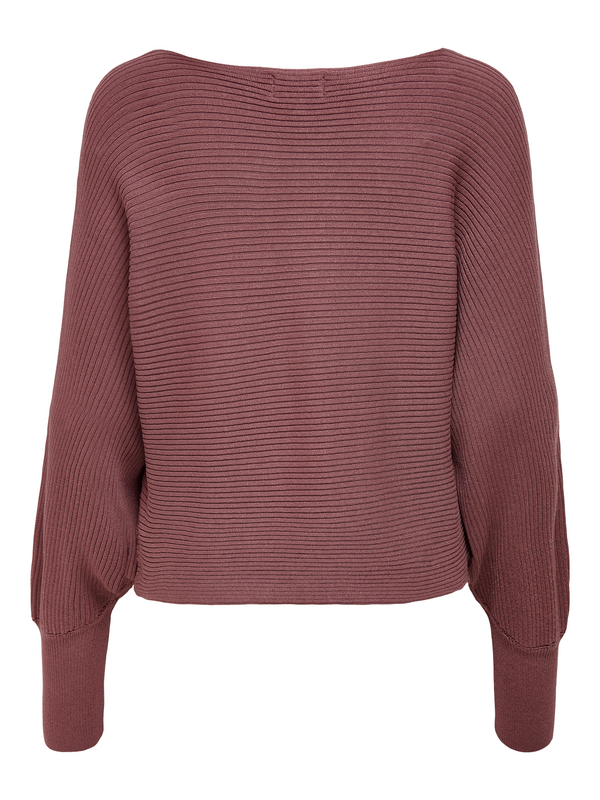 Only ONLADALINE LIFE L/S SHORT JUMPER KNT NOOS Knit jumper Rose - Image 3