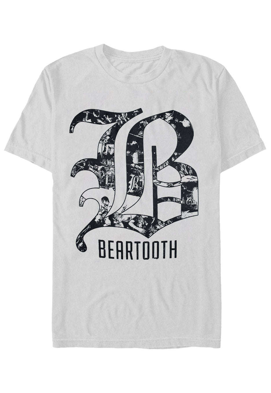 Beartooth - Collage B Sportsgrey - T-Shirt - grey - 3XL - 90% Cotton, 10% Polyester